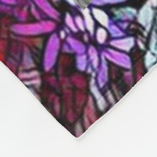 Psalm 23 biblical quote fleece deken (Hoek)