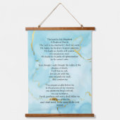 Psalm 23 biblical quotes hangend wandkleed (Voorkant)