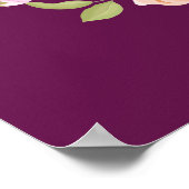 Psalm 23 Bijbel Poster Gicleé (Hoek)