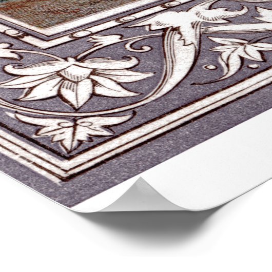 Psalm 23 Bijbel Verse Art Poster (Hoek)