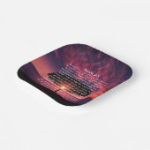 Psalm 23 Bijbel - zonnezonnehemelboom Papieren Bordje (Gebogen)