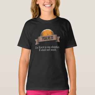 Psalm 23 Bijbelcitaat T-shirt