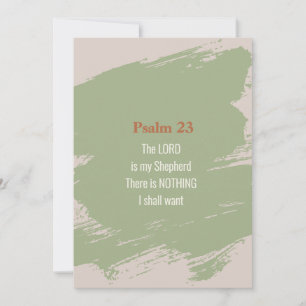 Psalm 23 Bijbelkaart - Afdrukken of downloaden Kaart
