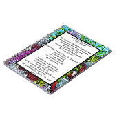 Psalm 23 Bijbelse prijsopgave Notitieboek (Linkerzijde)