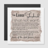 Psalm 23 Bijbeltekst  papier (Voorkant / Achterkant)