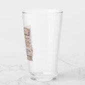 Psalm 23 Bijbeltekst  papier Glas (Links)