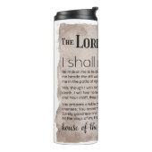 Psalm 23 Bijbeltekst  papier Thermosbeker (Gedraaid links)