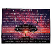Psalm 23 Bijbelvers Boom Christelijk Groot Cadeauzakje (Achterkant)