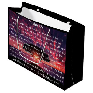 Psalm 23 Bijbelvers Boom Christelijk Groot Cadeauzakje