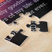Psalm 23 Bijbelverse boom puzzle Legpuzzel (Zijkant)