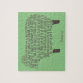 Psalm 23 Bijbelversie Legpuzzel (Verticaal)