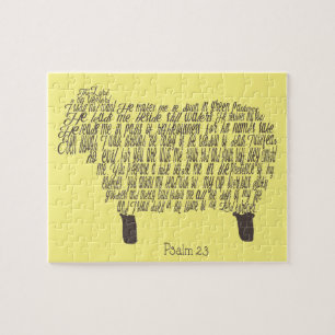 Psalm 23 Bijbelversie Legpuzzel