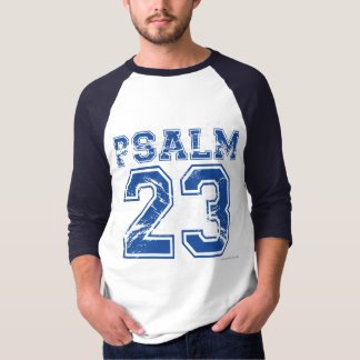 Psalm 23 Blue Sports T-shirt