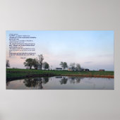Psalm 23, Boerderij Pond poster (Voorkant)