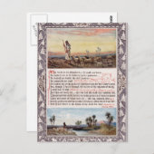 Psalm 23 briefkaart (Voorkant / Achterkant)