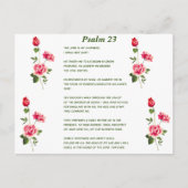 psalm 23 briefkaart (Voorkant)