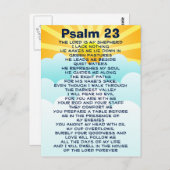 Psalm 23 briefkaart (Voorkant / Achterkant)