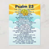 Psalm 23 briefkaart (Voorkant)
