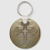 Psalm 23 - Bronze Sleutelhanger (Voorkant)