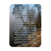 Psalm 23 Calm Lake Bijbel Magneet (Verticaal)