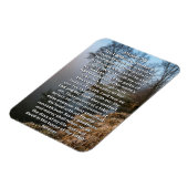 Psalm 23 Calm Lake Bijbel Magneet (Linkerzijde)