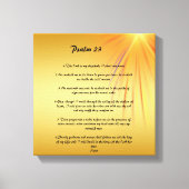 psalm 23 canvas afdruk (Voorkant)