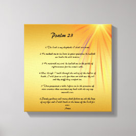 psalm 23 canvas afdruk