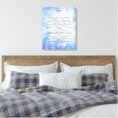 psalm 23 canvas afdruk (Insitu (Slaapkamer))