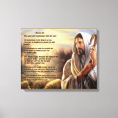 psalm 23 canvas afdruk (Voorkant)