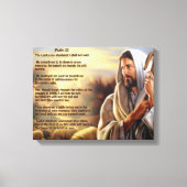 psalm 23 canvas afdruk (Voorkant)
