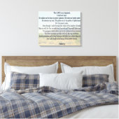 psalm 23 canvas afdruk (Insitu (Slaapkamer))
