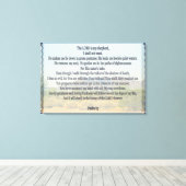 psalm 23 canvas afdruk (Insitu (Houten vloer))