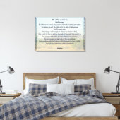 psalm 23 canvas afdruk (Insitu (Slaapkamer))
