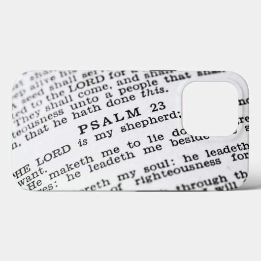 psalm 23 Case-Mate iPhone case (Achterkant (horizontaal))
