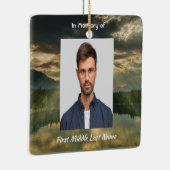 Psalm 23 Celebration of Life Service Keramisch Ornament (Rechts)
