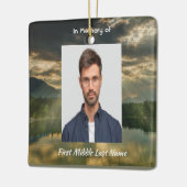 Psalm 23 Celebration of Life Service Keramisch Ornament (Links)