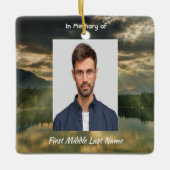 Psalm 23 Celebration of Life Service  Keramisch Ornament (Voorkant)