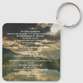 Psalm 23 Celebration of Life Service Sleutelhanger (Achterkant)