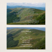 psalm 23 | CHRISTELIJK INSPIREREND Visitekaartjes (Voorkant /achterkant)