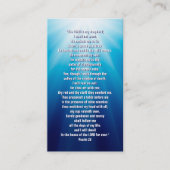 Psalm 23 - Christelijk Visitekaartje (Voorkant)