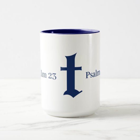 Psalm 23 Coffee Mug Mok (Midden)