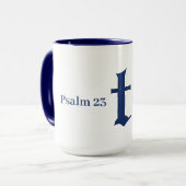 Psalm 23 Coffee Mug Mok (Voorkant links)