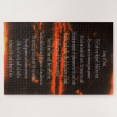 Psalm 23, Dark Red Sky, 1014 pcs, moeilijke puzzel Legpuzzel (Horizontaal)