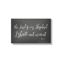 Psalm 23 De Heer is mijn Bijbelverse Shepherd