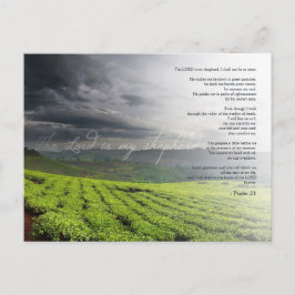 Psalm 23  De HEER is mijn herder - Bijbel Briefkaart