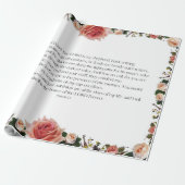 Psalm 23: De Heer is mijn herder Cadeaupapier (Uitgerold)