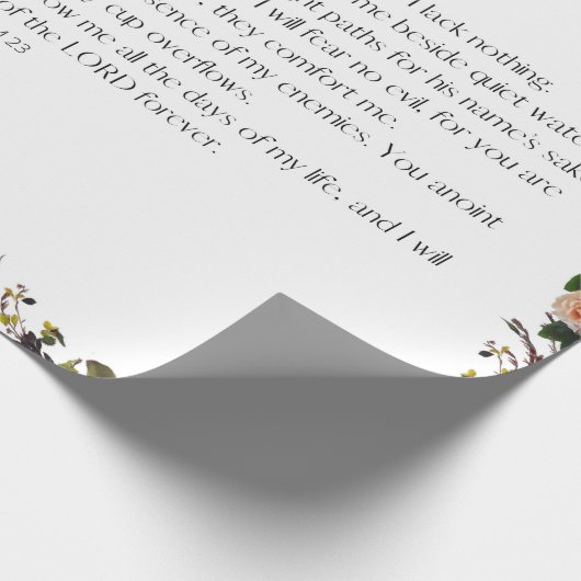 Psalm 23: De Heer is mijn herder Cadeaupapier (Hoek)