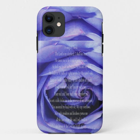 Psalm 23: De Heer is mijn herder Case-Mate iPhone Case (Achterkant)