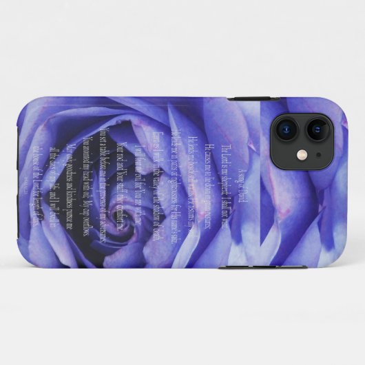 Psalm 23: De Heer is mijn herder Case-Mate iPhone Case (Achterkant (horizontaal))