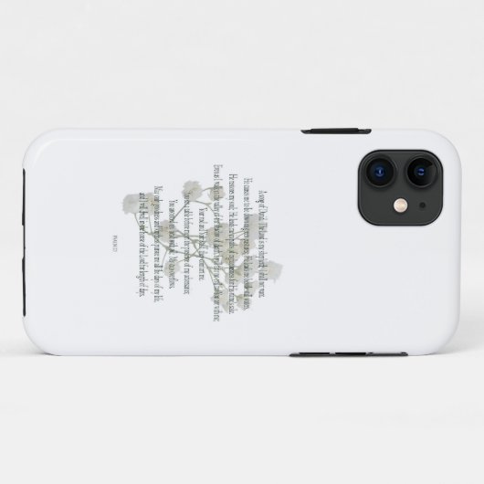Psalm 23: De Heer is mijn herder Case-Mate iPhone Case (Achterkant (horizontaal))